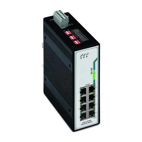 852-102 Fast Ethernet (10/100) Nero switch di rete - Foto 1