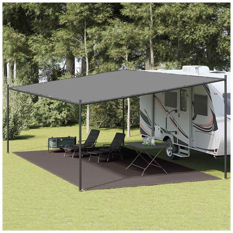Tappetino Per Tenda 400x800 Cm Antracite In Hdpe - Foto 2