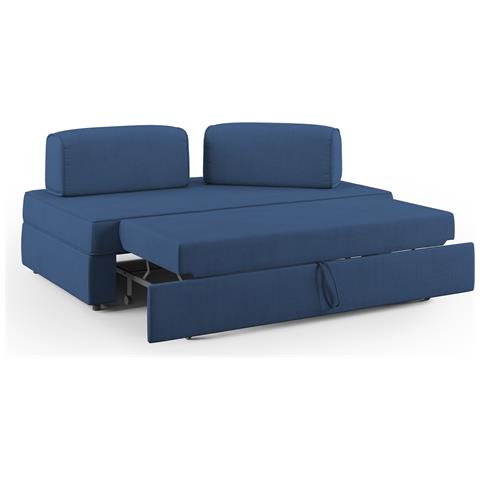 Liberty Divano Con Schienali Movibili T02 Blu - Foto 2