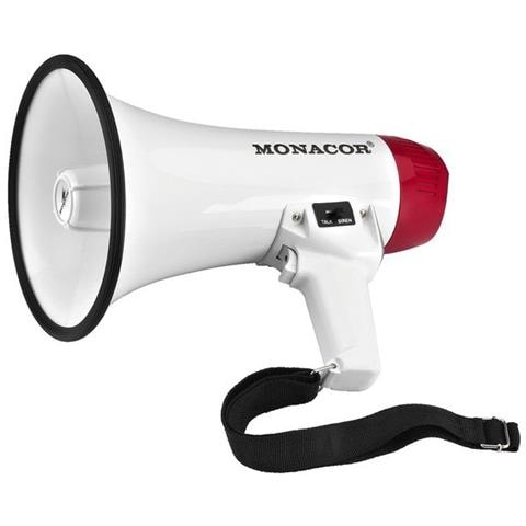 Monacor EDL-250/WS Diffusore A Parete 100V 30W - Altoparlante PA Per Esterno, IP66 Bianco