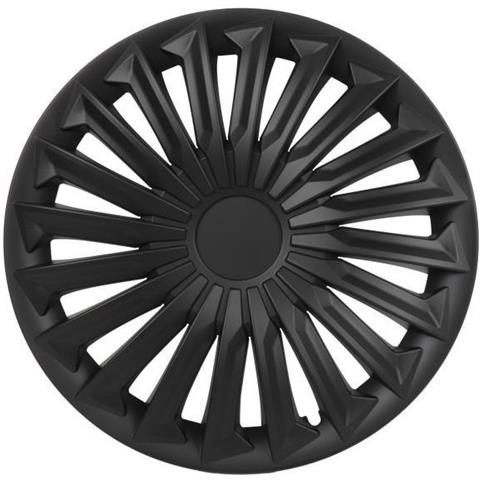 Set 4 Copricerchi 16'' Alulook Joy Mat Black - Foto 1