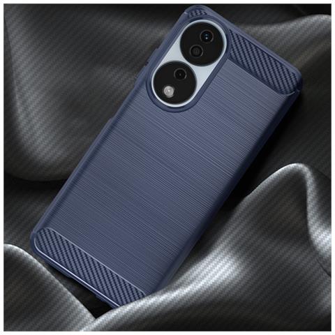 Cover Per Honor 90 Smart Morbida Effetto Carbonio E Spazzolato - Foto 5