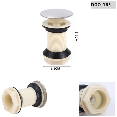 Piletta Scarico Click Clack Tappo Universale Lavabo Lavello Bidet 1/4"" Dgo-163 - Foto 2