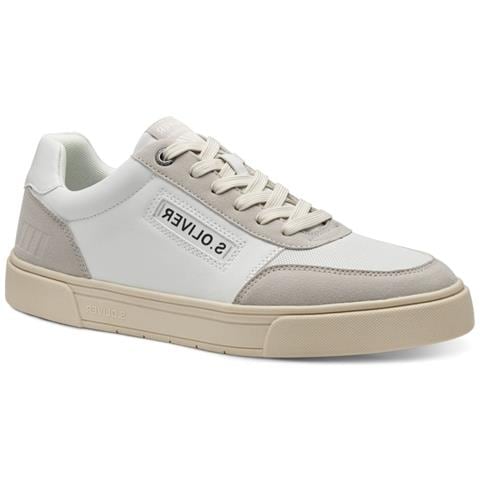 Leisure Trainers White Grey Sneakers Sintetico E Tessile Scarpe Uomo Bianco Eu 42, 5-13614-42 140 - Foto 1