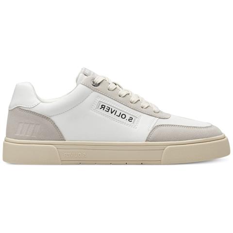 Leisure Trainers White Grey Sneakers Sintetico E Tessile Scarpe Uomo Bianco Eu 42, 5-13614-42 140 - Foto 2