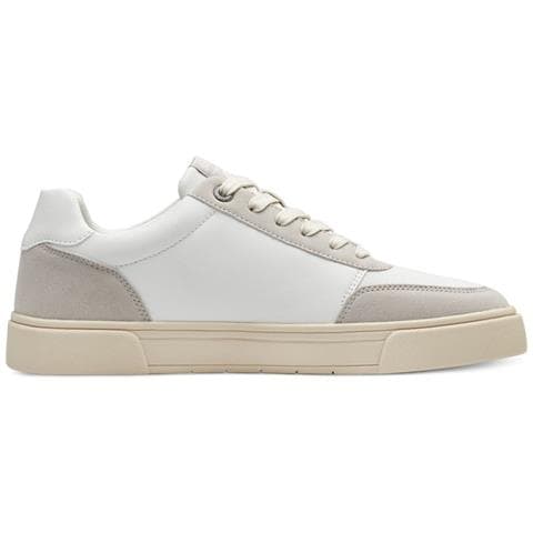 Leisure Trainers White Grey Sneakers Sintetico E Tessile Scarpe Uomo Bianco Eu 42, 5-13614-42 140 - Foto 3