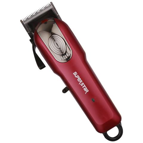 Tagliacapelli Professionale Senza Fili - Rifinitore Per Barba Da Barbiere Red - Foto 1