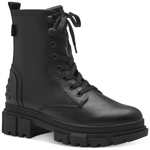 Black Casual Closed Booties Stivaletti Sintetico E Tessile Scarpe Donna Nero Eu 39, 5-25220-41 0a1 - Foto 1