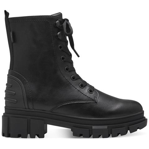 Black Casual Closed Booties Stivaletti Sintetico E Tessile Scarpe Donna Nero Eu 39, 5-25220-41 0a1 - Foto 2