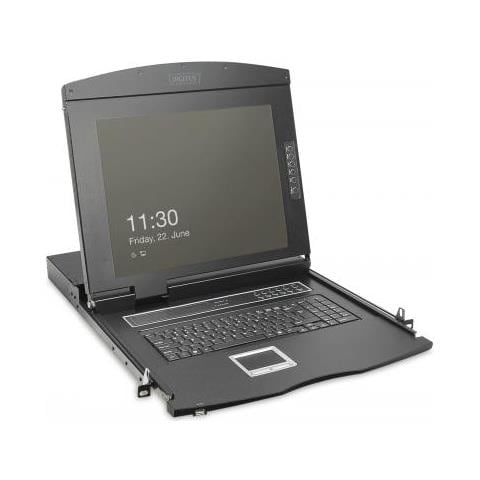 Console 19"" Hd Lcd Kvm, 1 Porta Vga, Tastiera Tedesca - Foto 1