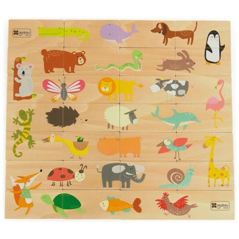 16113 puzzle Set da costruzione 28 pz Animali - Foto 1