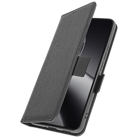 Custodia A Libro Per Xiaomi 14t Lembo Di Supporto Video, Nero - Foto 1