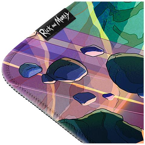 Rick And Morty - Outer Space Gaming Tappetino Per Mouse Xl - Foto 2