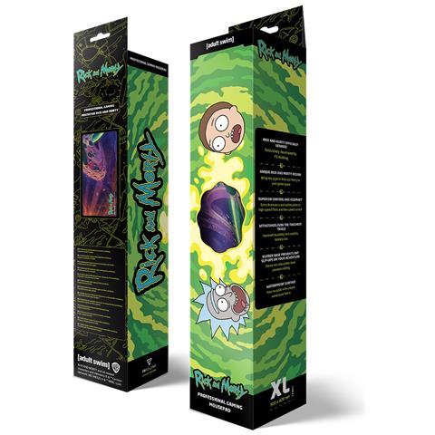 Rick And Morty - Outer Space Gaming Tappetino Per Mouse Xl - Foto 6