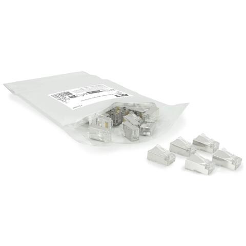 TD168P adattatore per inversione del genere dei cavi RJ45 Argento, Trasparente - Foto 2