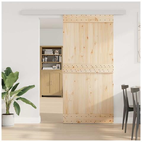 Kit Ferramenta Per Porte Scorrevoli 200 Cm In Lega Di Alluminio - Foto 3