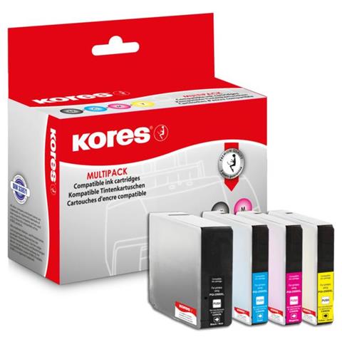 G1565KIT cartuccia d'inchiostro Compatibile Nero, Ciano, Giallo, Magenta - Foto 1