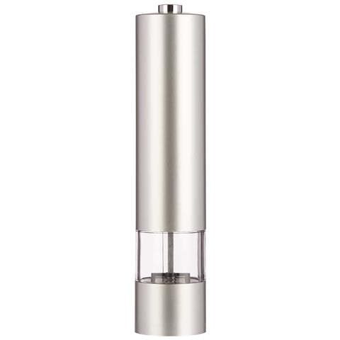 Grande Sale Pepe Elettrico Con Led Argento 6x6x23,5 Cm. Color Argento - Foto 1