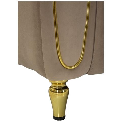 Poltrona Mf323 - Marrone - Legno - 81x97x71 Cm - Foto 8