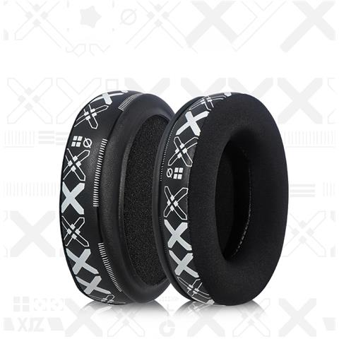 Cuscinetti Auricolari Di Ricambio Per Hyperx Cloud 2 - Cuscinetti Auricolari In Seta Di Ghiaccio Traspirante (stampa Bianca) - Foto 1