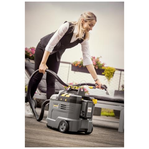 Macchina per Pulire il Tappeto 1.101-700.0 con Capacità Serbatoio 9 Litri Flusso d'aria 57 l /s Colore Nero Grigio Giallo - Foto 2
