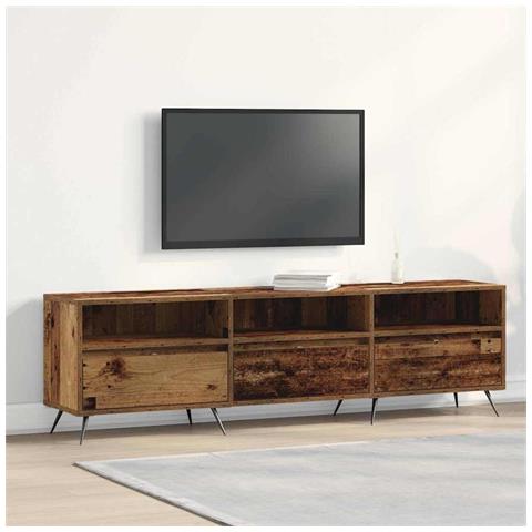 mobile TV in legno vecchio 150x30x44,5 cm in legno ingegnerizzato - Foto 2