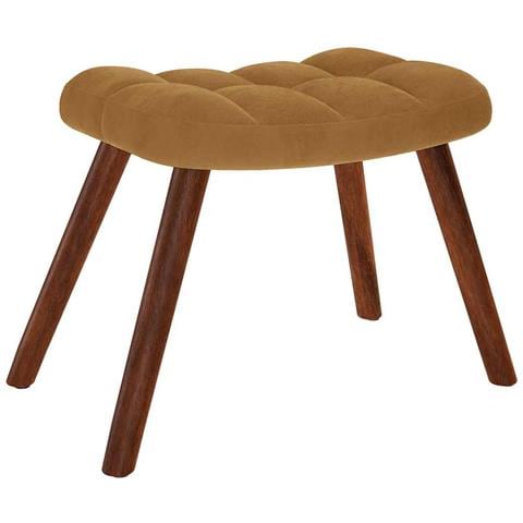 Poltrona Relax con Poggiapiedi Marrone in Velluto - Foto 2