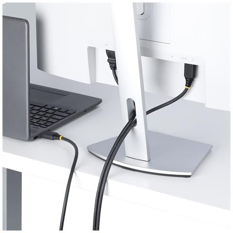 Cavo HDMI ad Alta Velocità da 10,6m con Connettori a Scatto, 4K 60Hz / 1440p 144Hz, HDR10/HDCP 2.2/ARC, 18Gbps. Cavetto HDMI UHD per TV /Monitor in TPE - Foto 9