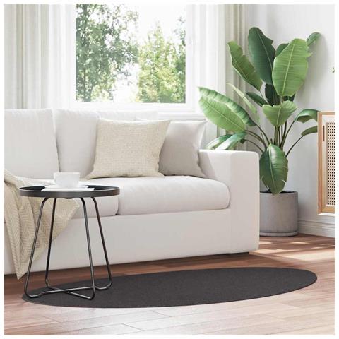 Tappeto HUARTE Antracite 80 x 150 cm Poliestere - Foto 2