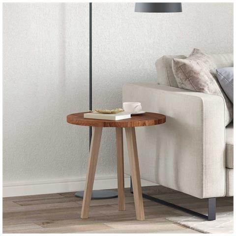 Piano del tavolo Altro Marrone scuro Ø 50 x 2.5 cm - Foto 2