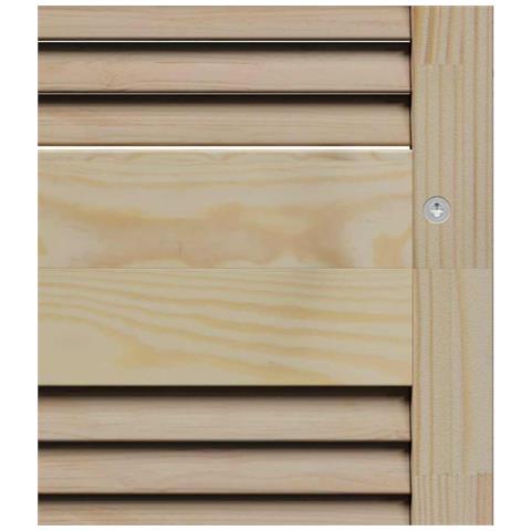 Porta per Armadio 2 pcs Naturale 140.5 x 2.1 x 49.5 cm - Foto 9