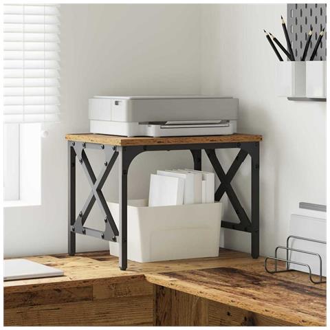 Supporto per Stampante Regolabile Legno vecchio 40 x 30 x 31 cm - Foto 2