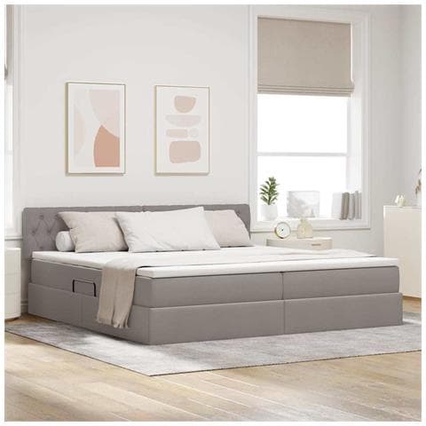 Letto con contenitore e LED Talpa 200 x 200 cm Poliestere - Foto 2