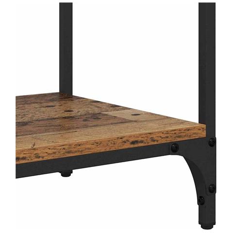 Tavolo consolle con cassetto Legno vecchio 100 x 34,5 x 75 cm - Foto 9