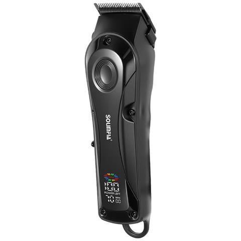 Tagliacapelli Elettrico Con Display Digitale Led - Regolabarba Professionale Senza Fili Black - Foto 4
