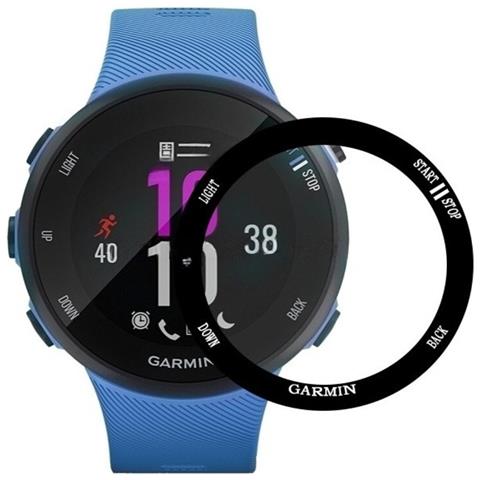 Protezione Schermo In Vetro Temperato Compatibile Con Garmin Vivoactive 5 - Bordo Nero, Confezione Da 2 - Foto 1