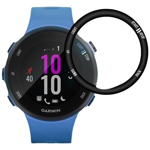 Protezione Schermo In Vetro Temperato Compatibile Con Garmin Vivoactive 5 - Bordo Nero, Confezione Da 2 - Foto 4