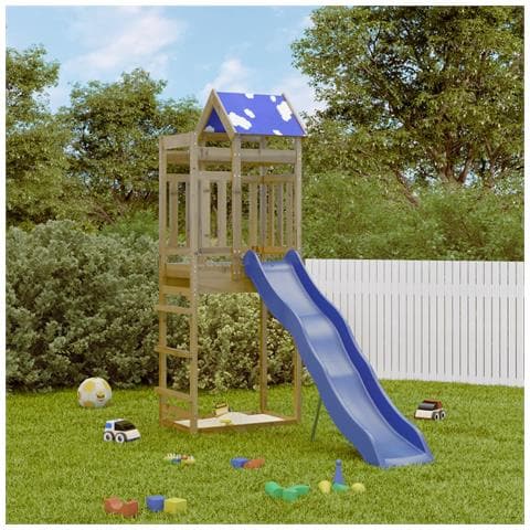 Set da Gioco da Esterno in Legno di Pino Impregnato - Foto 2