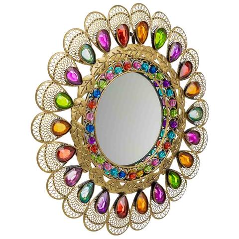 Specchio Con Vetro Acrilico Colorato - Foto 1