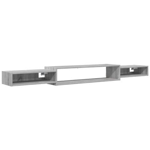 Mobile TV da Parete A parete Sonoma grigio 220 x 28 x 21 cm - Foto 1
