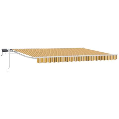 Cornice per Tenda Manuale con LED 4,5 × 3,5 m - Foto 1