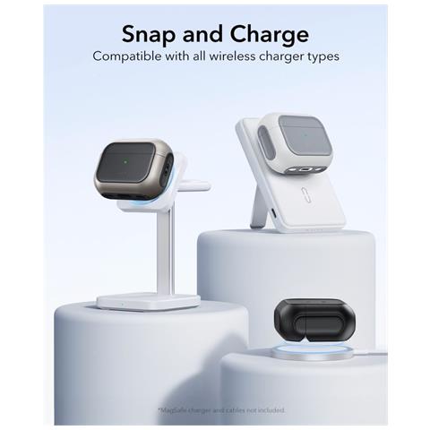 Custodia Magnetica Nera Per Airpods Pro 3 Esr - Foto 1