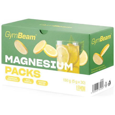 Bevanda in polvere Magnesium Packs con inositolo e vitamine limone - Foto 1