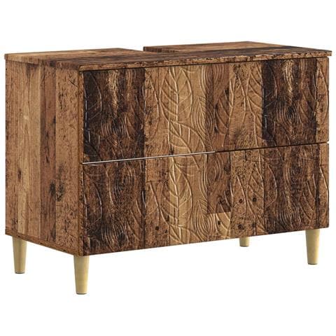 Armadio per Lavabo da Bagno DELFT Legno antico 82 x 41 x 59 cm - Foto 1