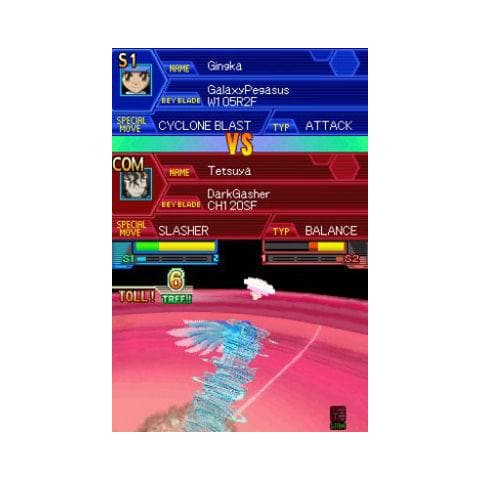 NDS - Beyblade Metal Masters NightmareRex + Trottola Spin - Foto 2