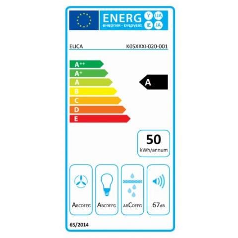Cappa a Parete JUNO WH / F 51 Aspirante 50 cm Colore Bianco - Foto 2