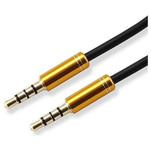 ICSB-3535YE - Cavo Audio Stereo Jack 3.5 mm M / M 1,5m Giallo - Foto 1