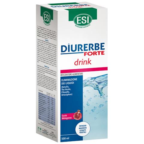 Diurerbe Forte Drink 500 Ml Melograno Drenante Liquidi Eccesso Magno - Foto 2