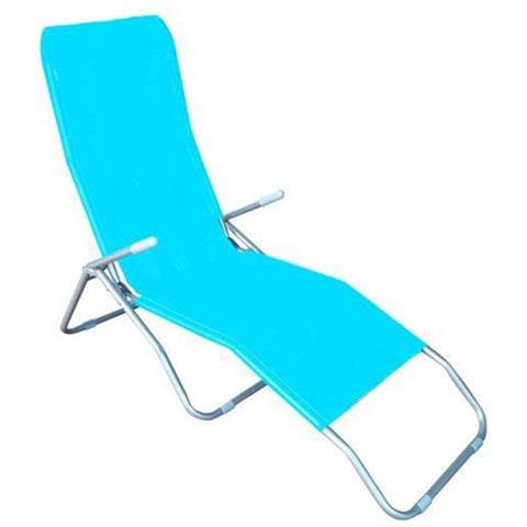 Lettino Acciaio Rocking Azzurro 05700 - Foto 1