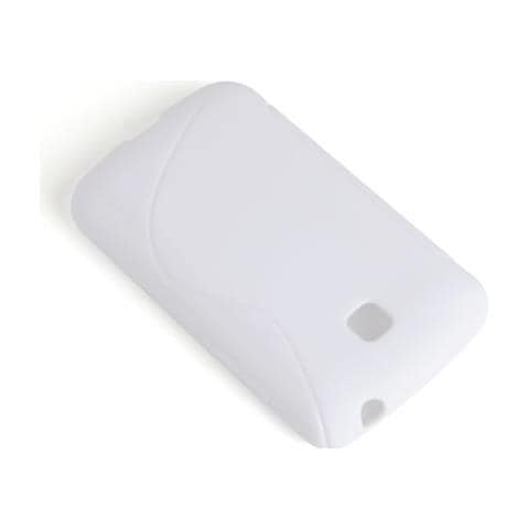 Custodia Compatibile Con Lg Optimus L3 (2.gen) In Magnesio Bianco - Coperchio Protettivo In Silicone Tpu Flessibile - Foto 7